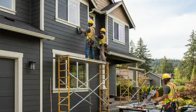 Siding contractor in Vancouver, WA providing professional home exterior siding installation and replacement