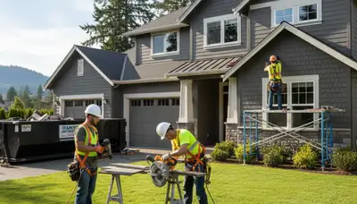 Siding contractor in Vancouver, WA providing expert exterior siding installation and repair services