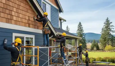 Siding contractor in Vancouver, WA providing professional exterior siding services