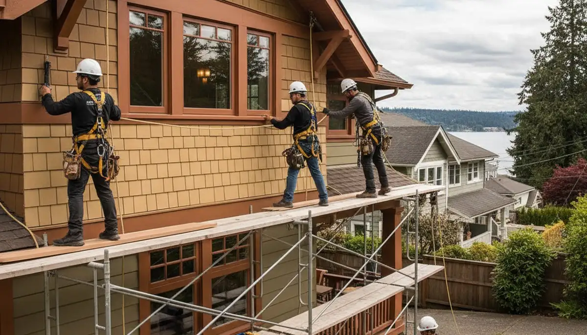 Siding contractor in Vancouver, WA providing professional exterior siding installation and replacement