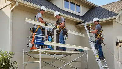 Seamless gutter installation in Vancouver, WA for reliable rainwater protection and home drainage