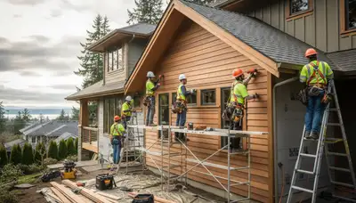 Siding contractor serving Vancouver, WA with professional exterior siding installation and repair