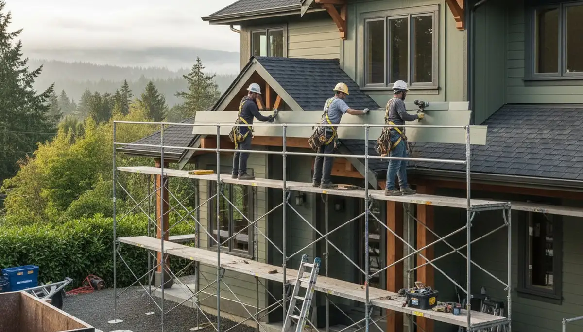 Siding installation team serving Vancouver, WA for residential exterior home improvement projects