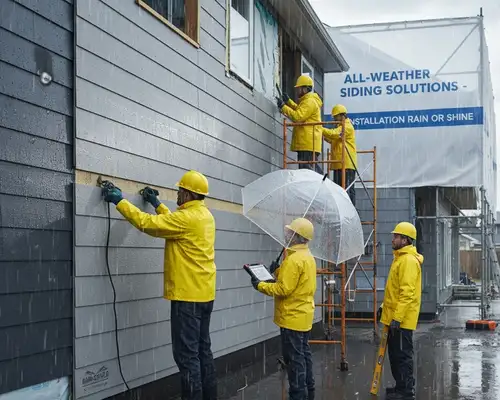 Vinyl siding designed for rainy weather in Vancouver, WA for durable home protection